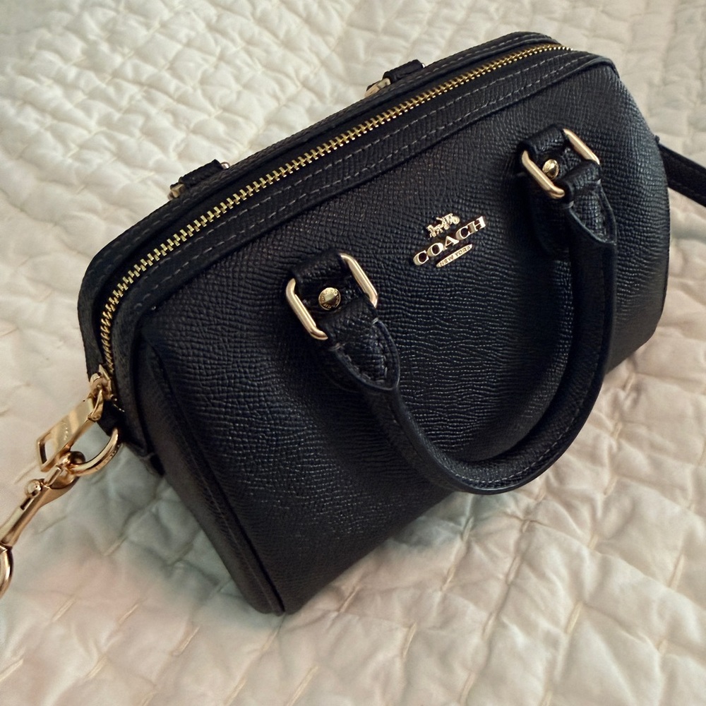 COACH Rowan Mini Satchel Crossbody Bag